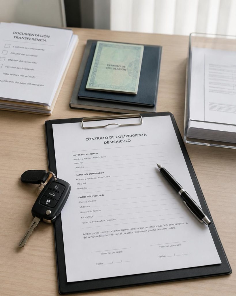 Documentación para transferencias de vehículos DGT en Castellón